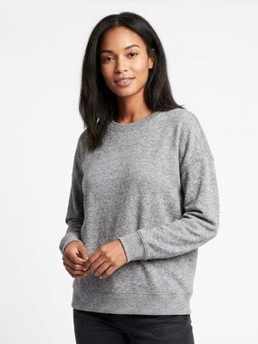 Lazypants ($80) Salt & Pepper Crewneck Sweatshirt - PTP 23